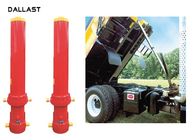 Anti Rust Painting Single Acting Telescopic Hydraulic Cylinders For Truck / Trailers